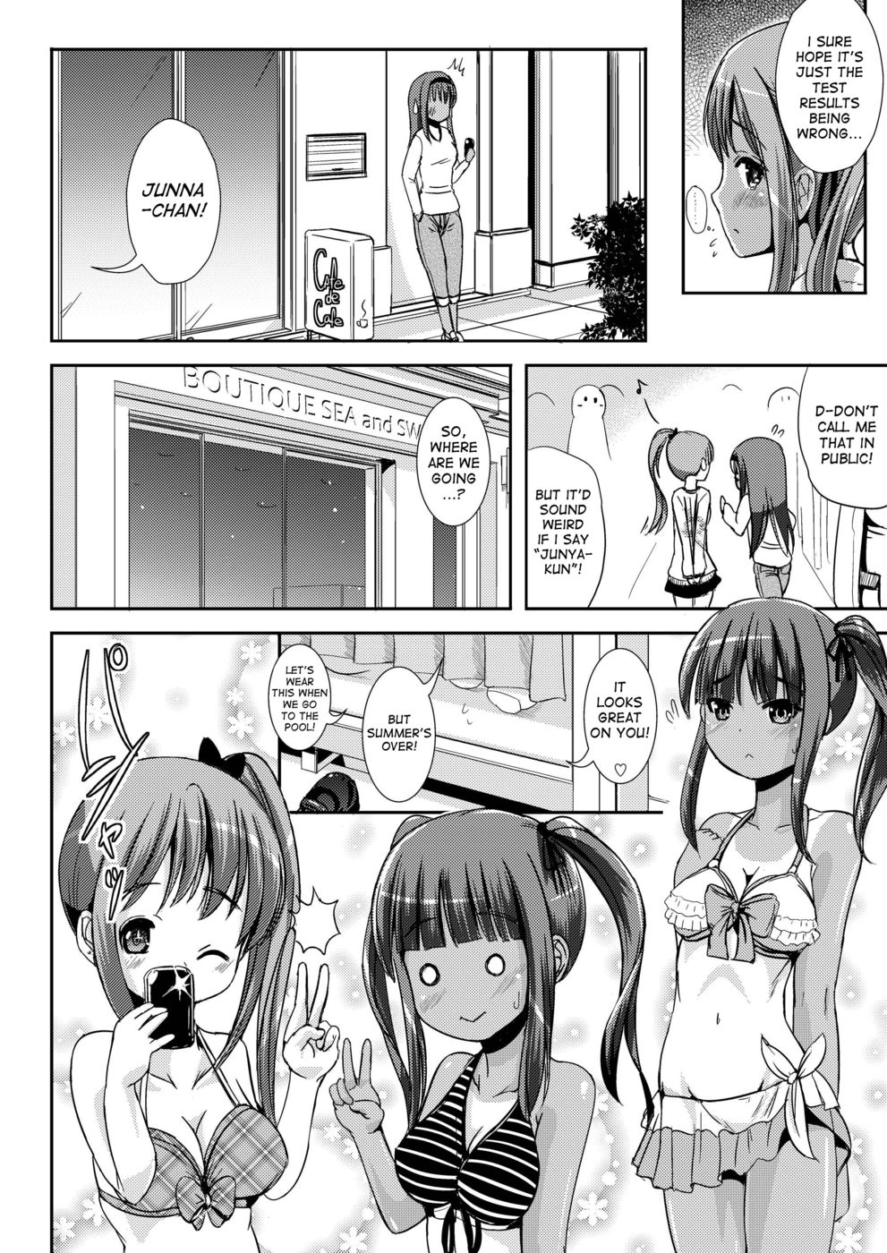 Hentai Manga Comic-Asa Onna Ore to Futanarikko Ojousama-Chapter 3-6